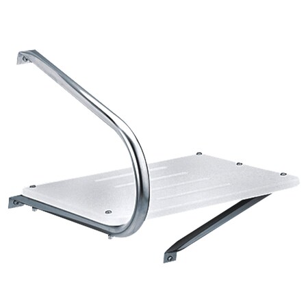 Garelick EEz-In Swim Platform Only w/One Wrap Around Rail and One Underside Support Rail For Outboard Motors 19530